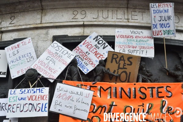 Manifestation contre les violences sexistes et sexuelles faites aux femmes, Paris