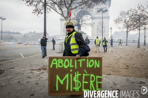 Gilets Jaunes sur les Champs Elysees - 24.11.2018