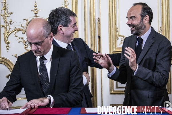 CP Edouard Philippe, élus d Alsace.