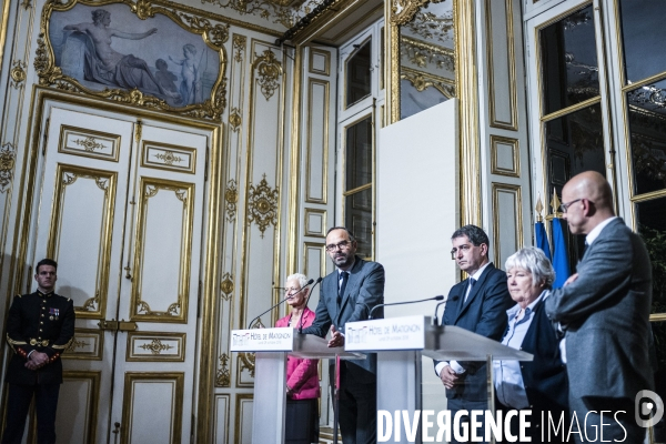 CP Edouard Philippe, élus d Alsace.