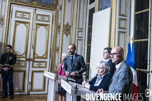 CP Edouard Philippe, élus d Alsace.