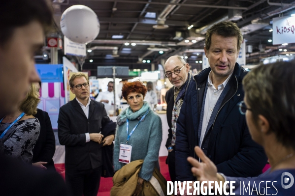 Yannick Jadot au salon des maires.