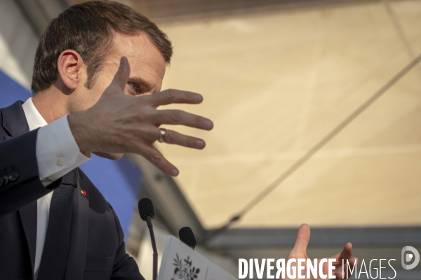 Emmanuel Macron: discours sur le climat