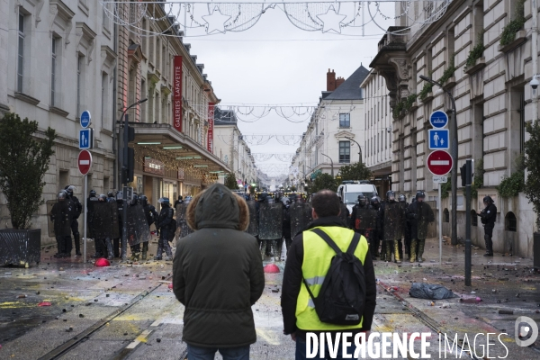 Gilets Jaunes, à Tours le 1er Décembre