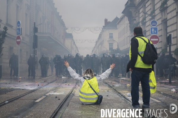 Gilets Jaunes, à Tours le 1er Décembre