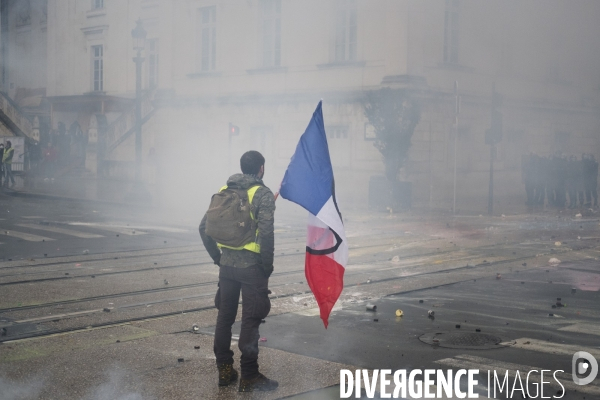 Gilets Jaunes, à Tours le 1er Décembre