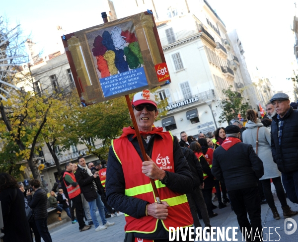 Manifestation de la c.g.t