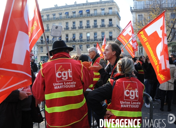 Manifestation de la c.g.t