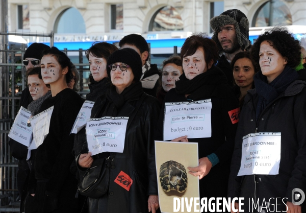 Manif des écoles de Marseille