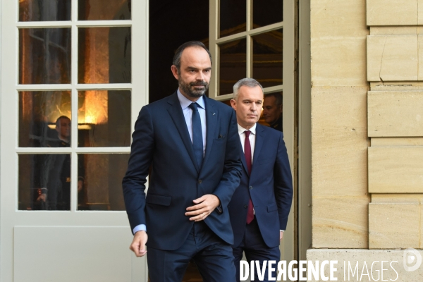 Edouard Philippe reçoit les gilets jaunes