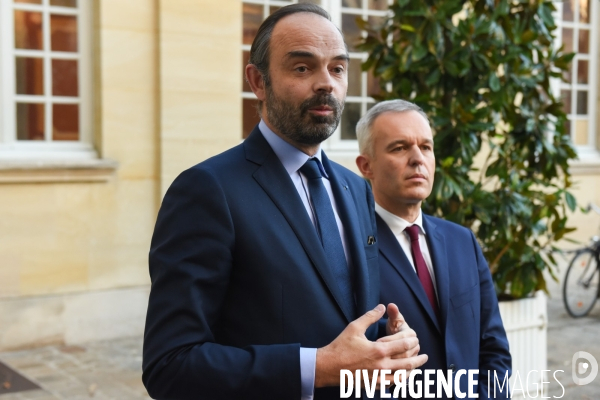 Edouard Philippe reçoit les gilets jaunes