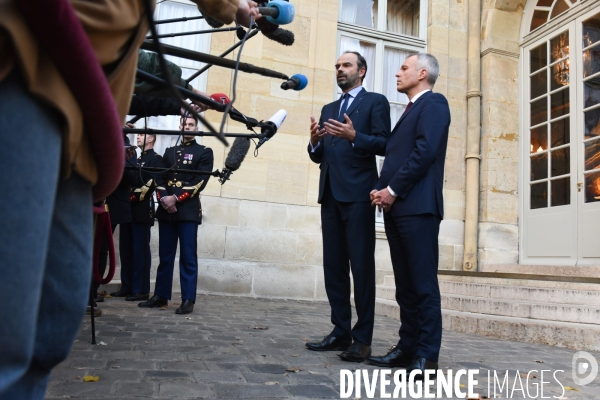 Edouard Philippe reçoit les gilets jaunes