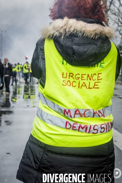 Revolte des Gilets Jaunes 1er & 2 decembre 2018, Paris.