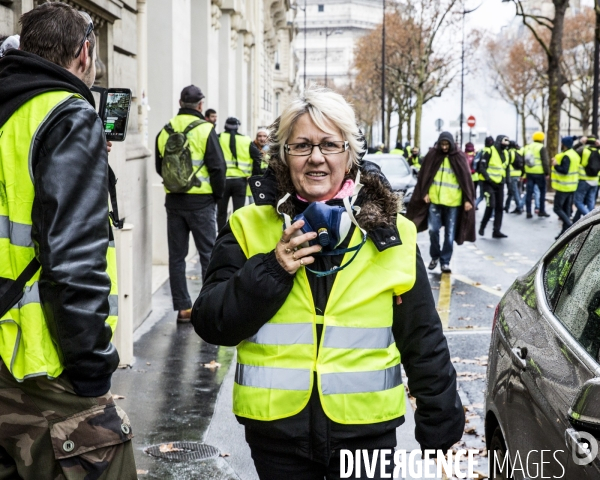 Revolte des Gilets Jaunes 1er & 2 decembre 2018, Paris.