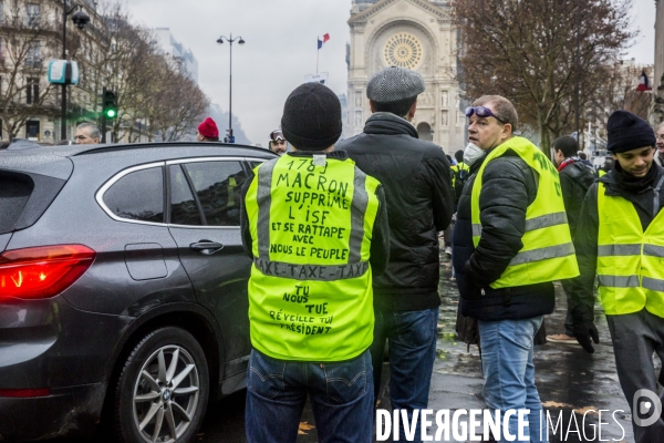 Revolte des Gilets Jaunes 1er & 2 decembre 2018, Paris.