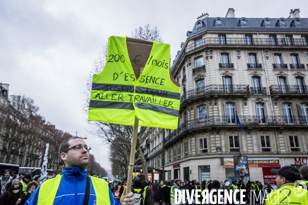 Revolte des Gilets Jaunes 1er & 2 decembre 2018, Paris.
