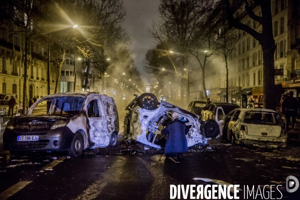 Revolte des Gilets Jaunes 1er & 2 decembre 2018, Paris.