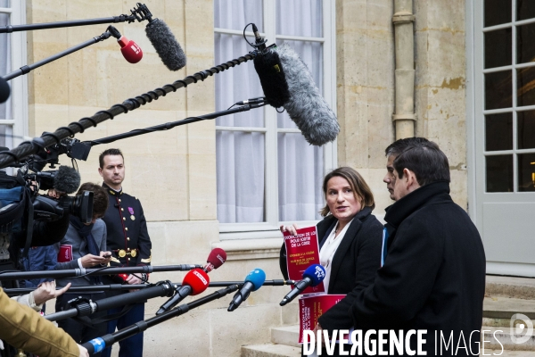 Edouard PHILIPPE reçoit les responsables politiques à Matignon.