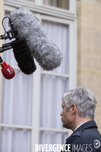 Edouard PHILIPPE reçoit les responsables politiques à Matignon.
