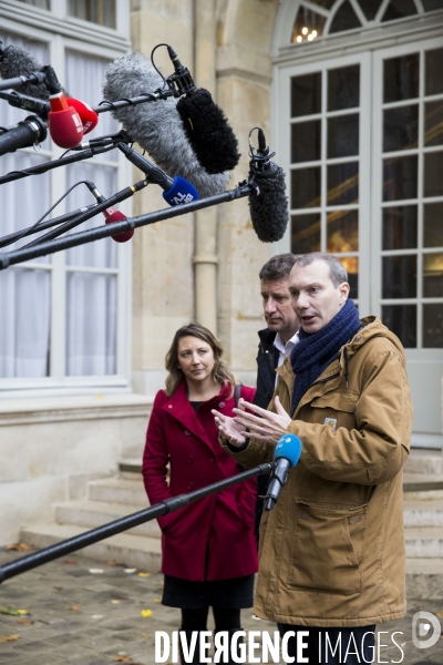 Edouard PHILIPPE reçoit les responsables politiques à Matignon.