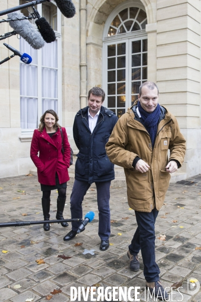 Edouard PHILIPPE reçoit les responsables politiques à Matignon.