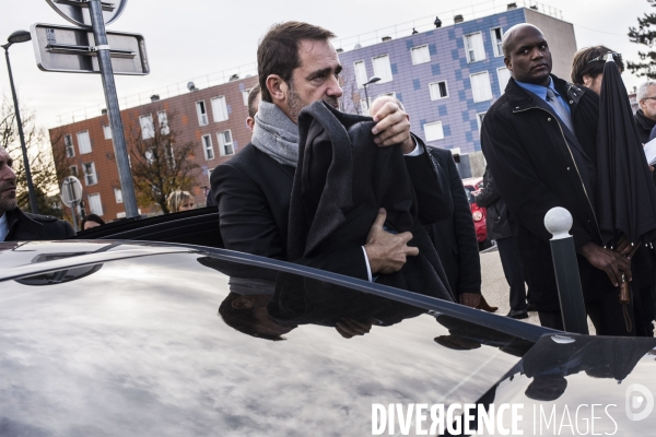 Christophe Castaner dans l Essonne.