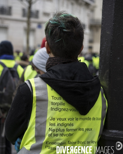 Paris 8/12/2018, manifestation des gilets jaunes