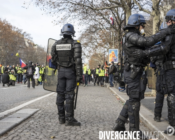 Paris 8/12/2018, manifestation des gilets jaunes