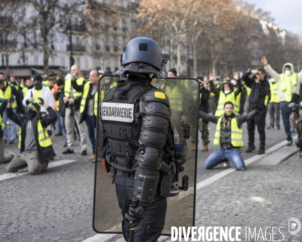 Paris 8/12/2018, manifestation des gilets jaunes