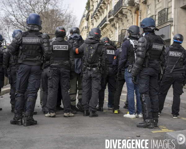 Paris 8/12/2018, manifestation des gilets jaunes