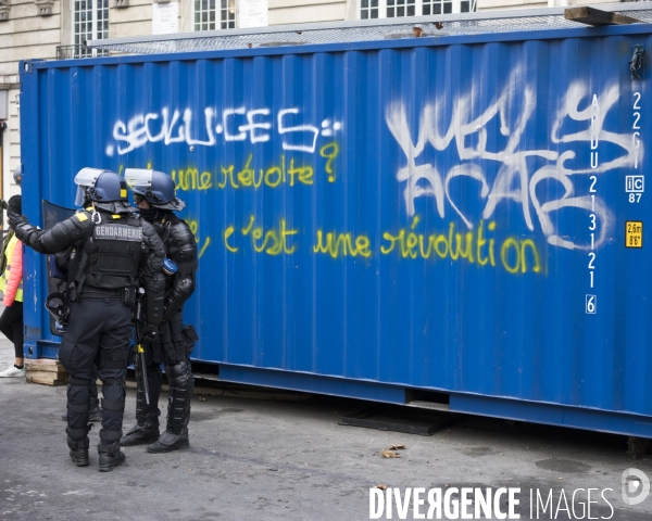 Paris 8/12/2018, manifestation des gilets jaunes