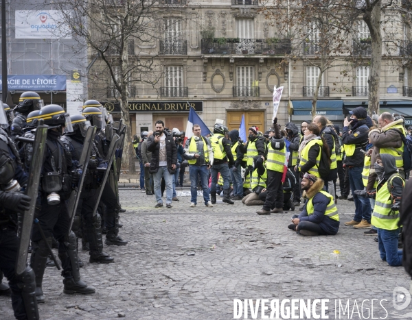 Paris 8/12/2018, manifestation des gilets jaunes