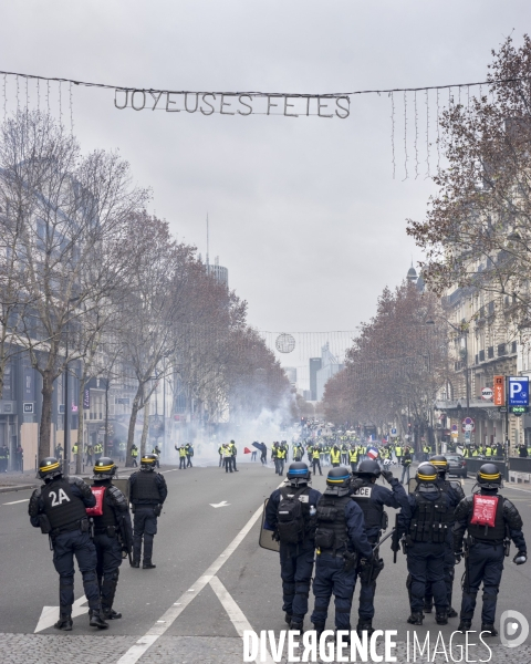 Paris 8/12/2018, manifestation des gilets jaunes