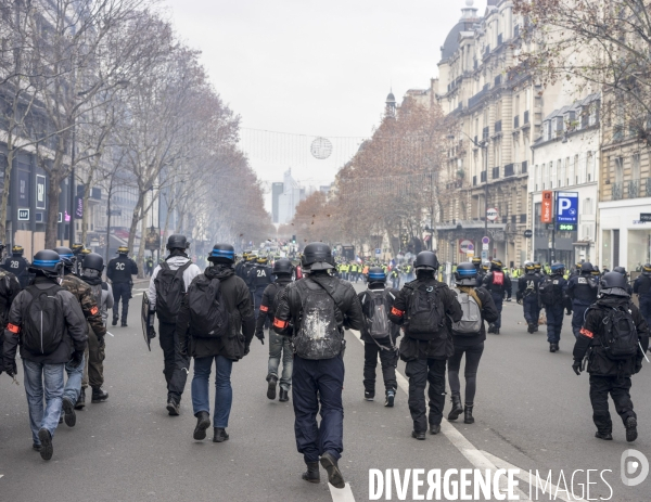 Paris 8/12/2018, manifestation des gilets jaunes