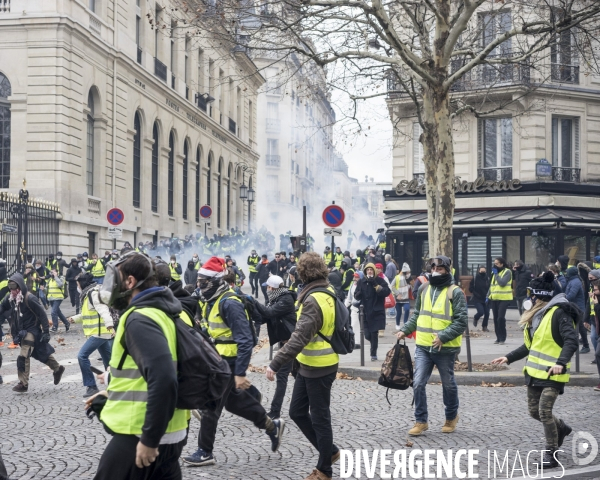 Paris 8/12/2018, manifestation des gilets jaunes