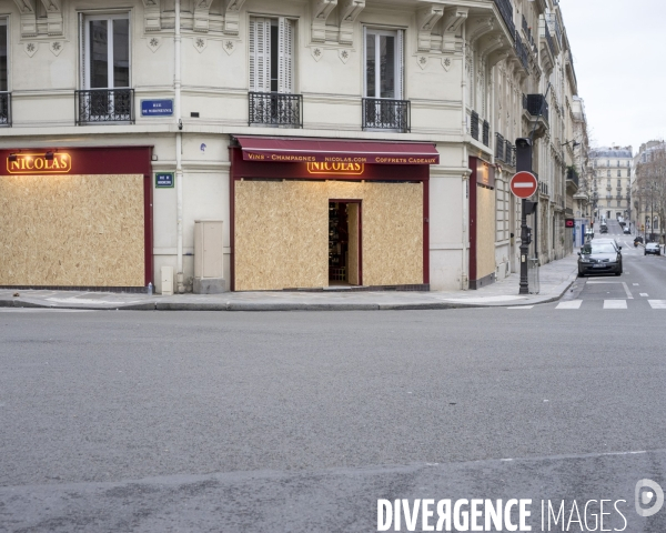 Paris 8/12/2018, manifestation des gilets jaunes