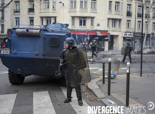 Paris 8/12/2018, manifestation des gilets jaunes