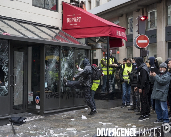 Paris 8/12/2018, manifestation des gilets jaunes