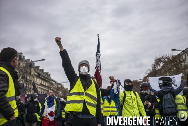 Acte 4 des gilets jaunes a paris.