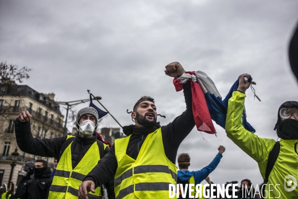 Acte 4 des gilets jaunes a paris.