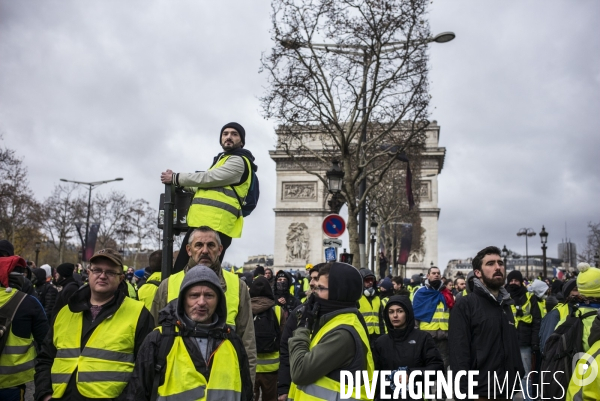 Acte 4 des gilets jaunes a paris.