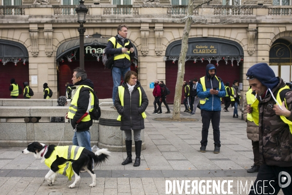 Acte 4 des gilets jaunes a paris.