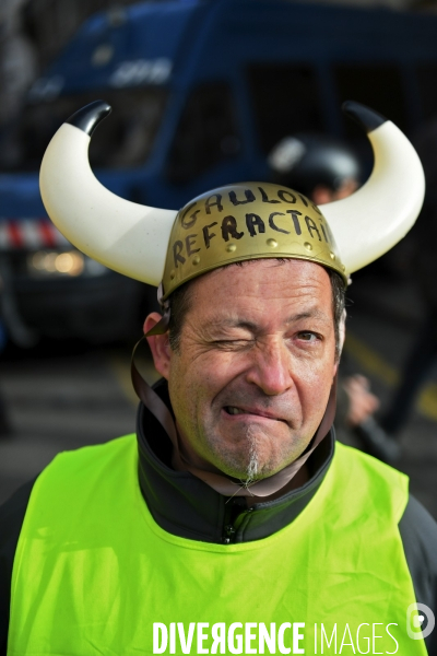 Manifestation des gilets jaunes à paris / Acte IV