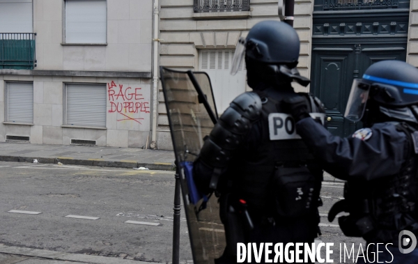 Manifestation des gilets jaunes à paris / Acte IV