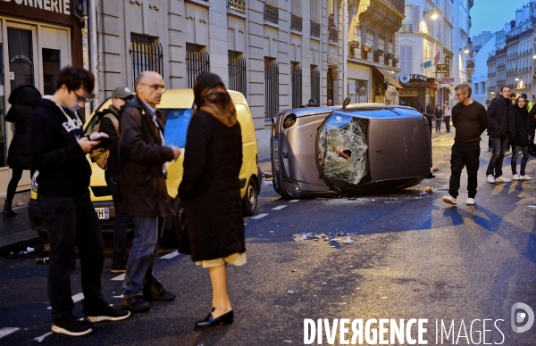 Manifestation des gilets jaunes à paris / Acte IV