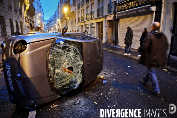 Manifestation des gilets jaunes à paris / Acte IV