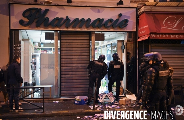 Manifestation des gilets jaunes à paris / Acte IV