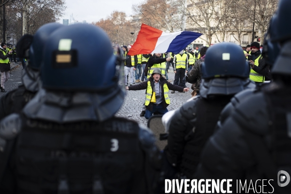 Gilets Jaunes, acte IV, Paris.