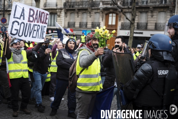 Gilets Jaunes, acte IV, Paris.