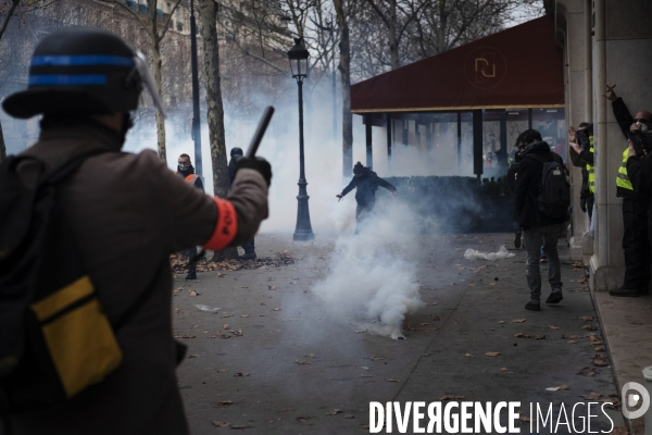 Gilets Jaunes, acte IV, Paris.